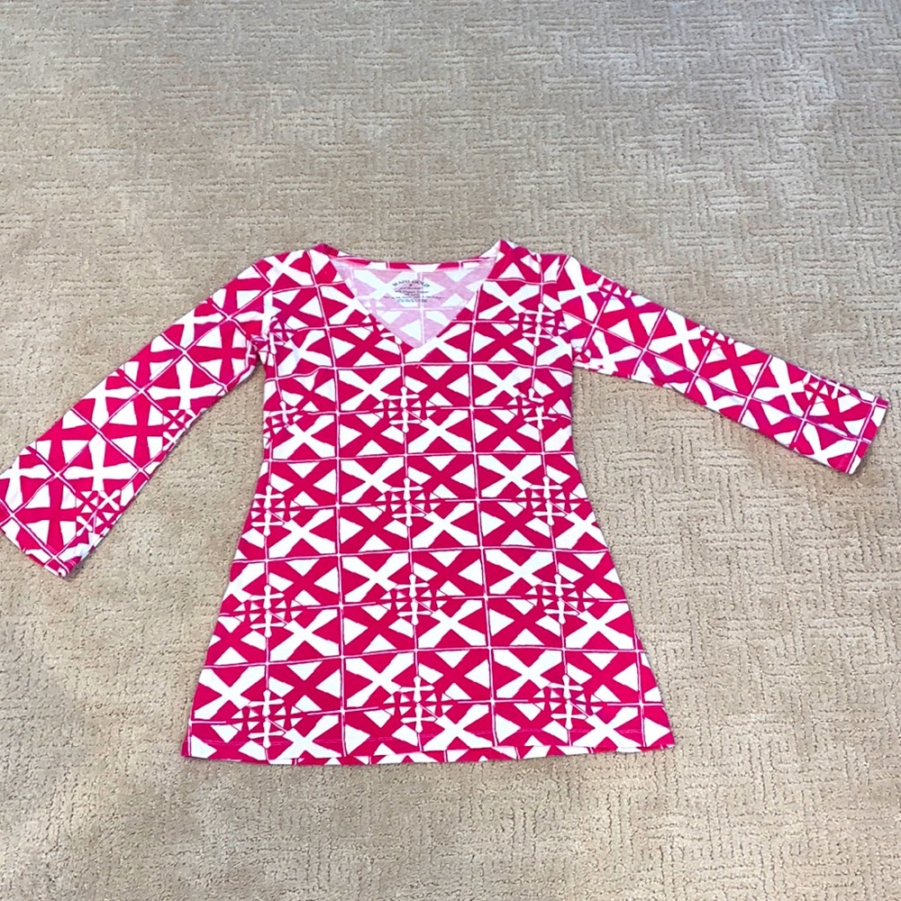 Mahi Gold Printed Tunic top - Size S